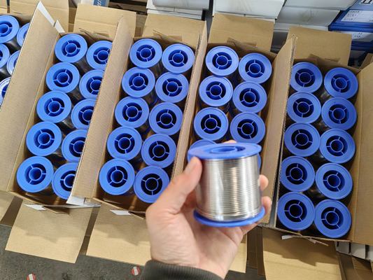 alambre de estaño Sn63 Pb37 para soldar circuitos