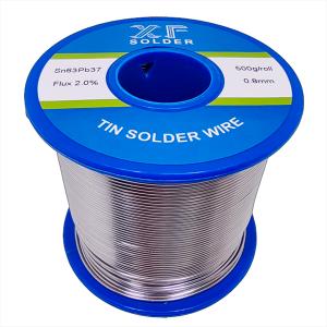 Rollo de Hilo de Estaño Sn60 Pb40 en 1libra y Diámetro de 1.6mm para Electrónica SMD